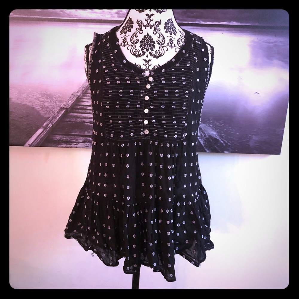 MOVING SALE Free People backless tank blouse top